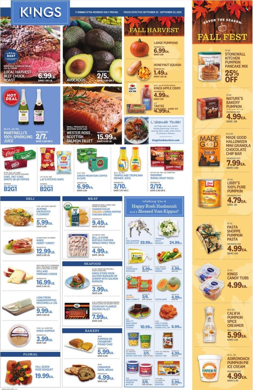 Kings Food Markets (CT, NJ, NY) Weekly Ad Flyer Specials September 23 to September 29, 2022