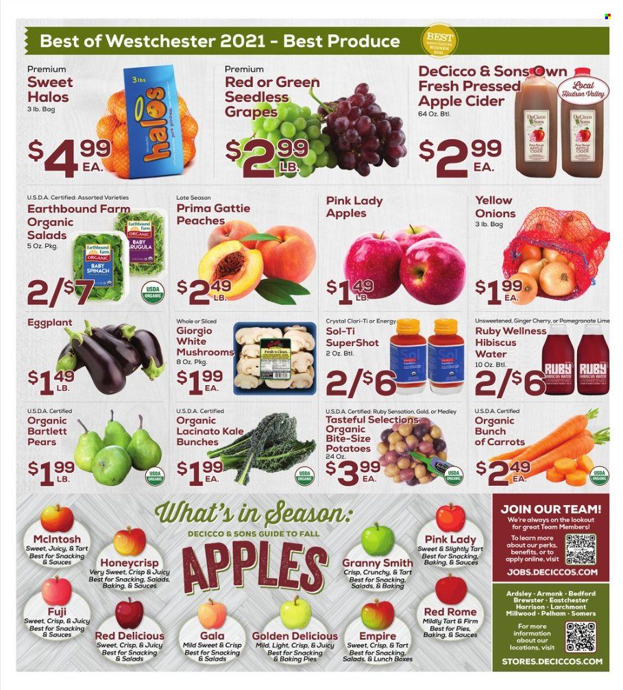 DeCicco & Sons (NY) Weekly Ad Flyer Specials September 23 to September 29, 2022