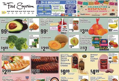 The Food Emporium (NY) Weekly Ad Flyer Specials September 23 to September 29, 2022