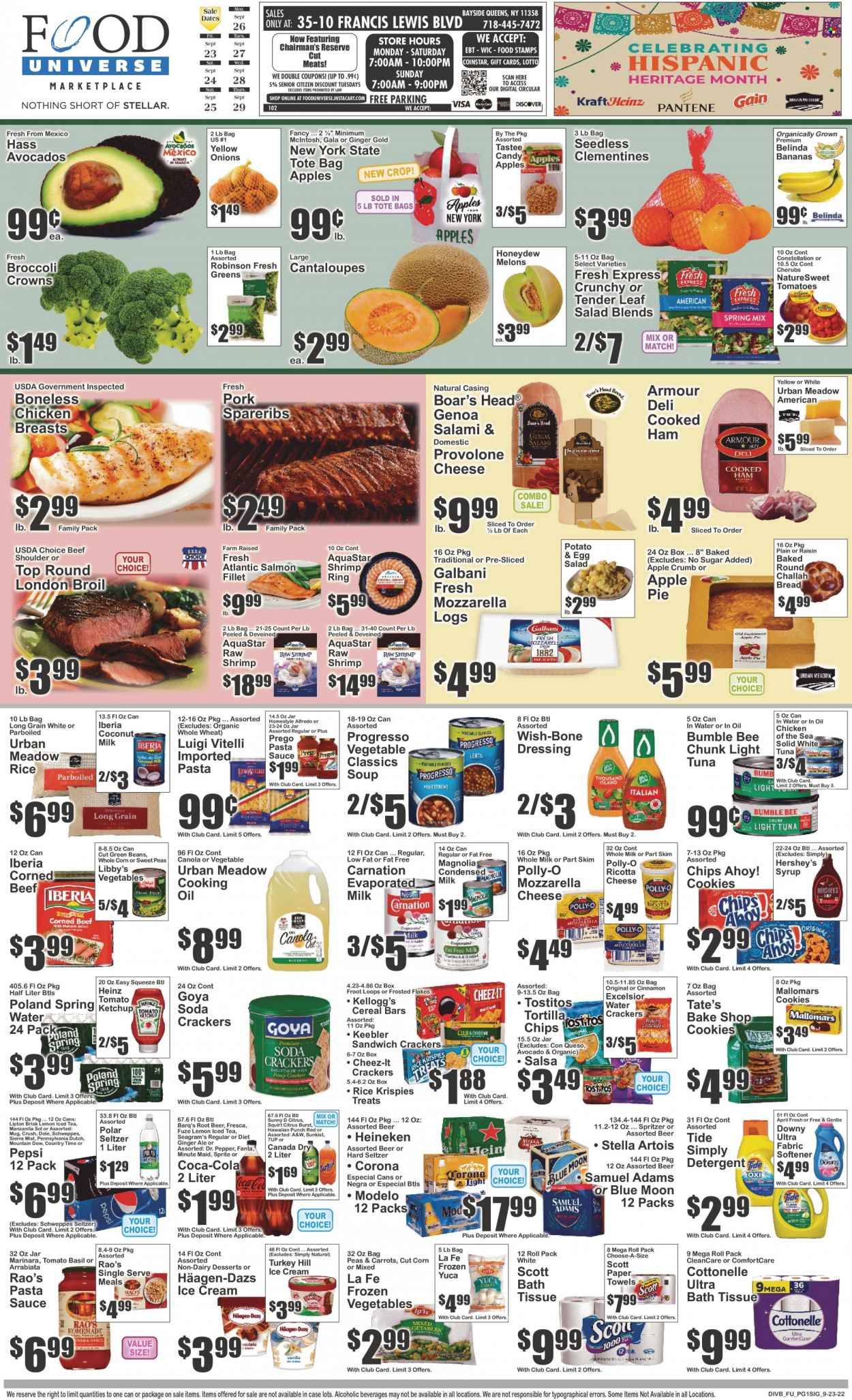 Food Universe (NY) Weekly Ad Flyer Specials September 23 to September 29, 2022
