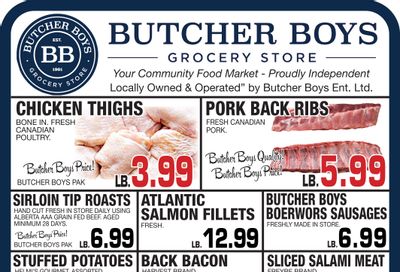 Butcher Boys Grocery Store Flyer September 21 to 29