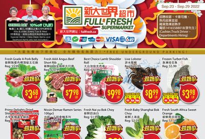 Full Fresh Supermarket Flyer September 23 to 29