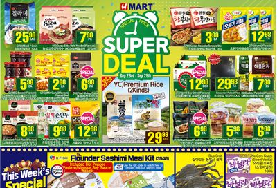 H Mart (West) Flyer September 23 to 29