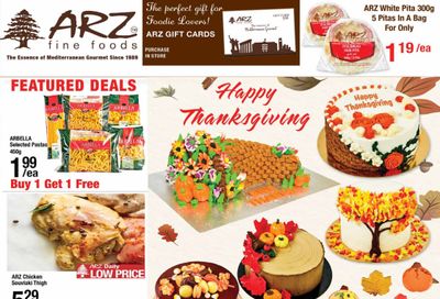 Arz Fine Foods Flyer September 23 to 29