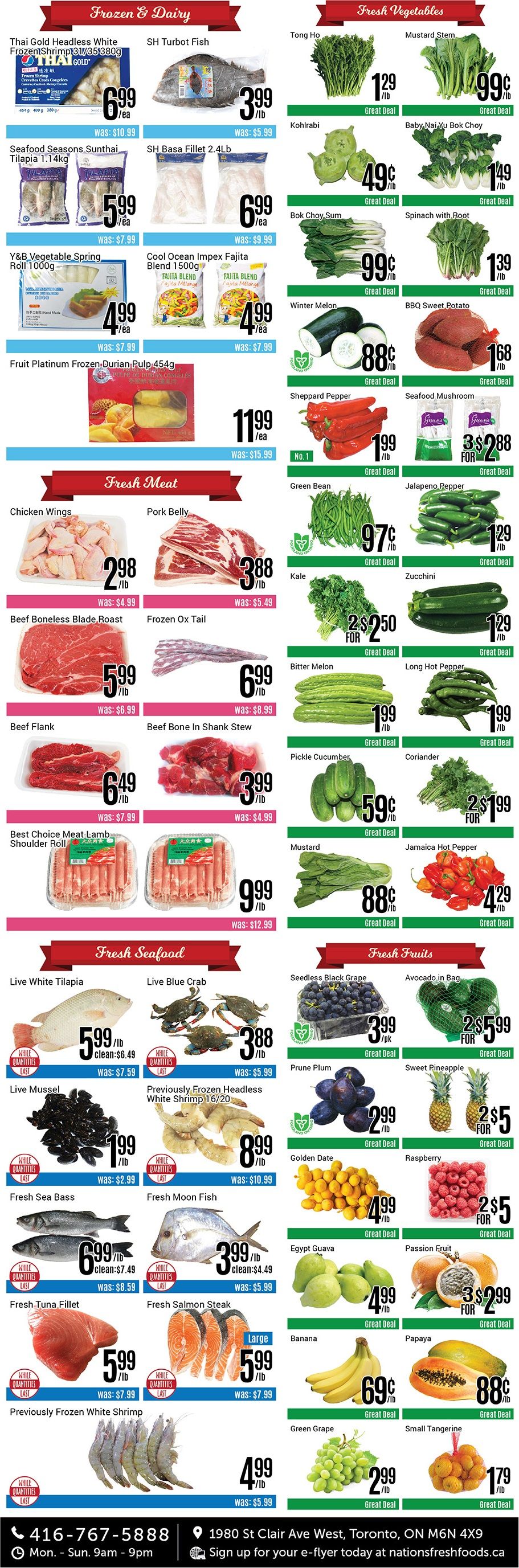 Nations Fresh Foods (Toronto) Flyer September 23 to 29