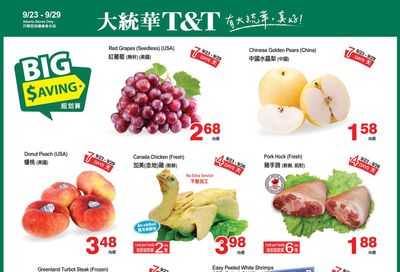 T&T Supermarket (AB) Flyer September 23 to 29