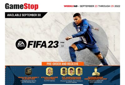 GameStop Flyer September 23 to 29