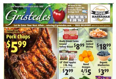 Gristedes (NY) Weekly Ad Flyer Specials September 23 to September 29, 2022