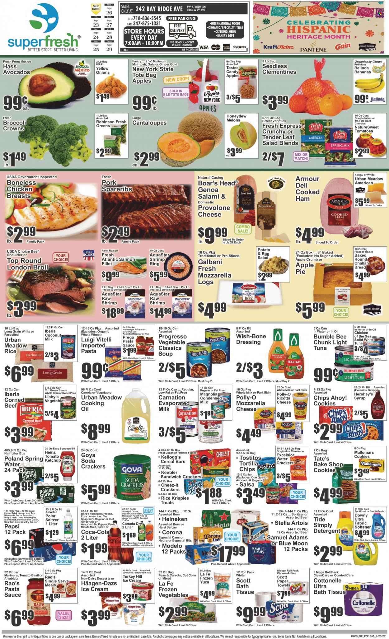 Super Fresh (NY) Weekly Ad Flyer Specials September 23 to September 29, 2022
