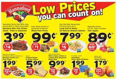 Hannaford (NY) Weekly Ad Flyer Specials September 25 to October 1, 2022