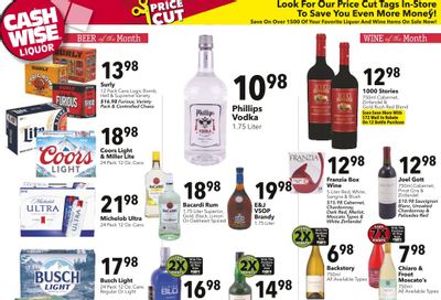 Cash Wise Liquor Only (MN) Weekly Ad Flyer Specials September 25 to October 1, 2022