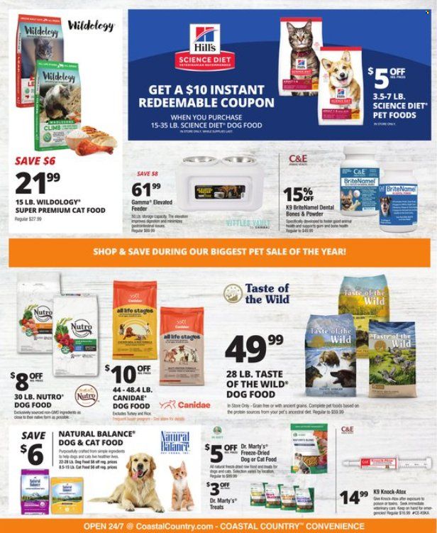Coastal Farm & Ranch Weekly Ad Flyer Specials September 28 to October 4, 2022