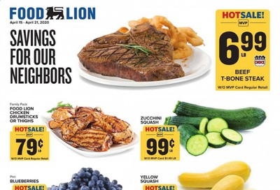 Food Lion Weekly Ad & Flyer April 15 to 21