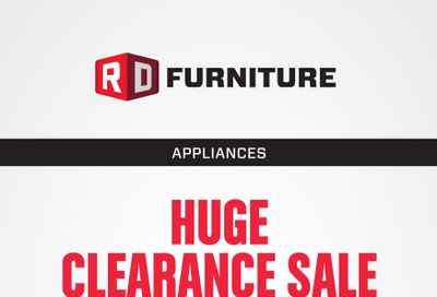 Meubles RD Appliances Huge Clearance Sale Flyer September 26 to October 12