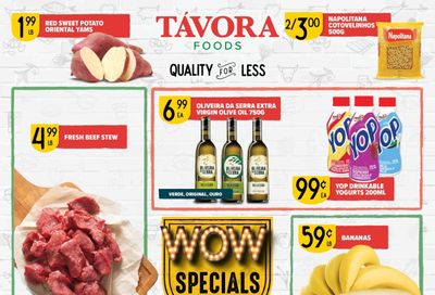 Tavora Foods Flyer September 26 to October 2