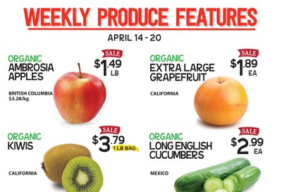 Pomme Natural Market Flyer April 14 to 20