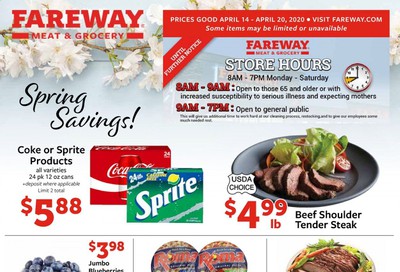 Fareway Weekly Ad & Flyer April 14 to 20