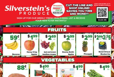 Silverstein's Produce Flyer September 27 to October 1