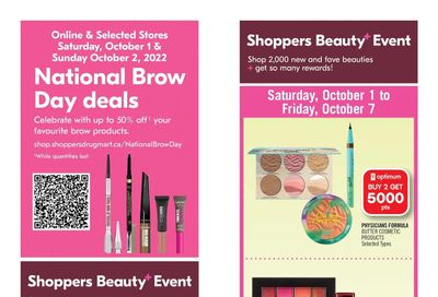 Shoppers Drug Mart (ON) Flyer October 1 to 7