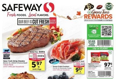 Safeway (CO) Weekly Ad Flyer Specials September 28 to October 4, 2022