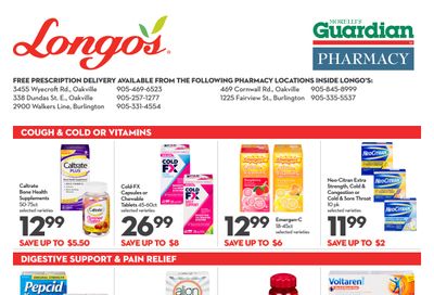 Longo's Pharmacy Flyer September 29 to October 26