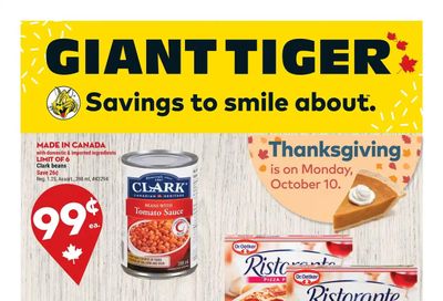 Giant Tiger (ON) Flyer September 28 to October 4