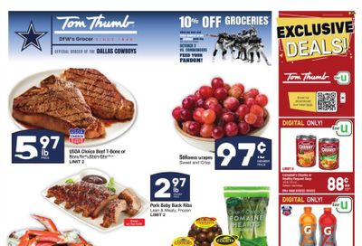 Tom Thumb (TX) Weekly Ad Flyer Specials September 28 to October 4, 2022