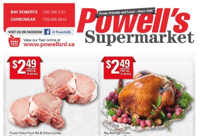 Powell's Supermarket Flyer September 29 to October 5