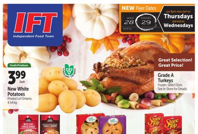 IFT Independent Food Town Flyer September 29 to October 5