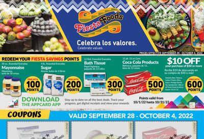 Fiesta Foods SuperMarkets (WA) Weekly Ad Flyer Specials September 28 to October 4, 2022