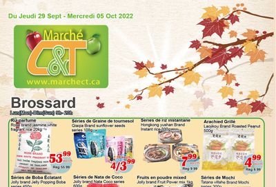 Marche C&T (Brossard) Flyer September 29 to October 5