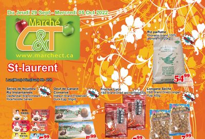 Marche C&T (St. Laurent) Flyer September 29 to October 5