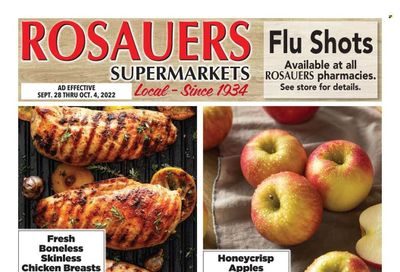 Rosauers (ID, MT, OR, WA) Weekly Ad Flyer Specials September 28 to October 4, 2022