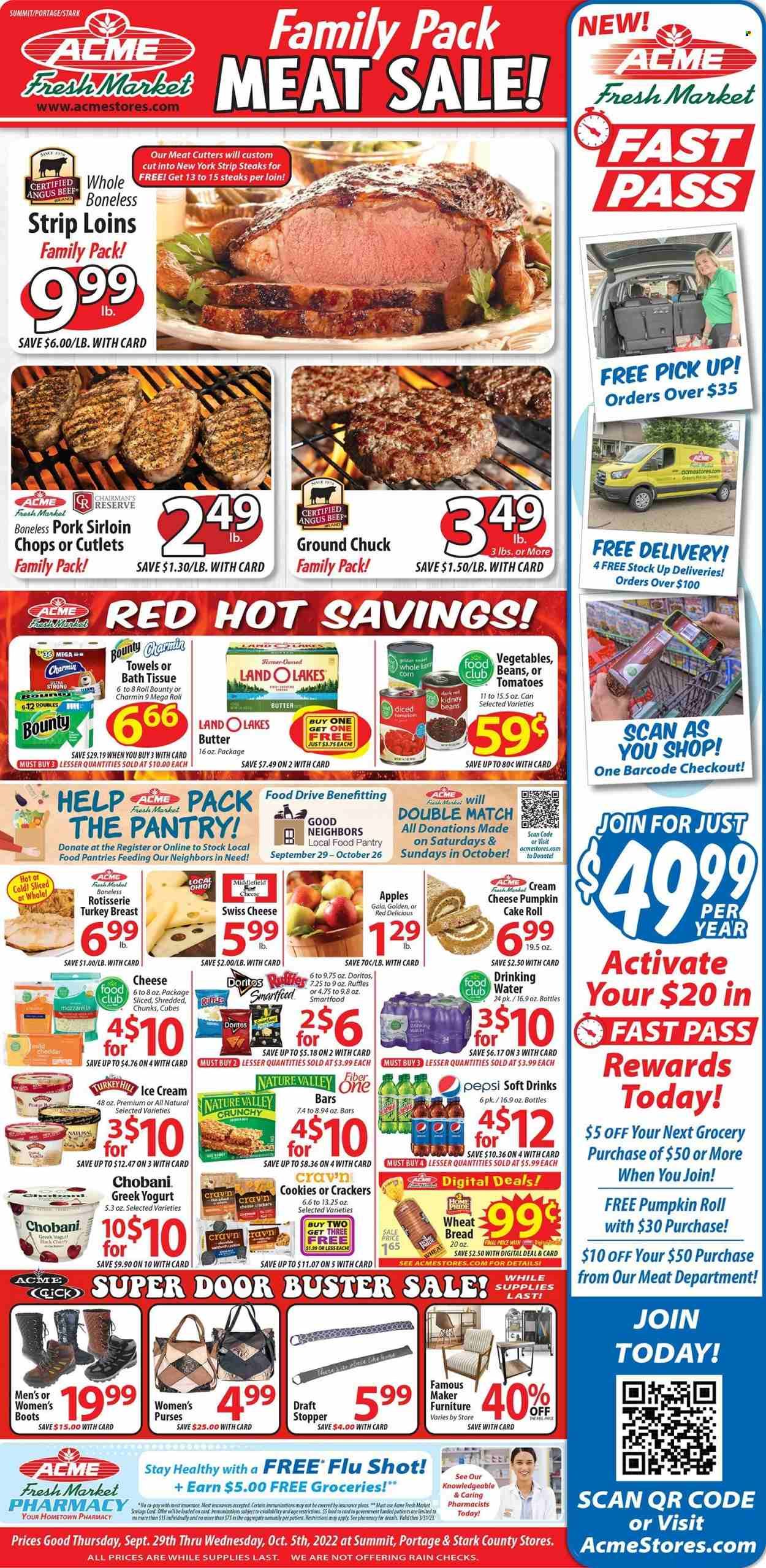 ACME Fresh Market (OH) Weekly Ad Flyer Specials September 29 to October 5, 2022