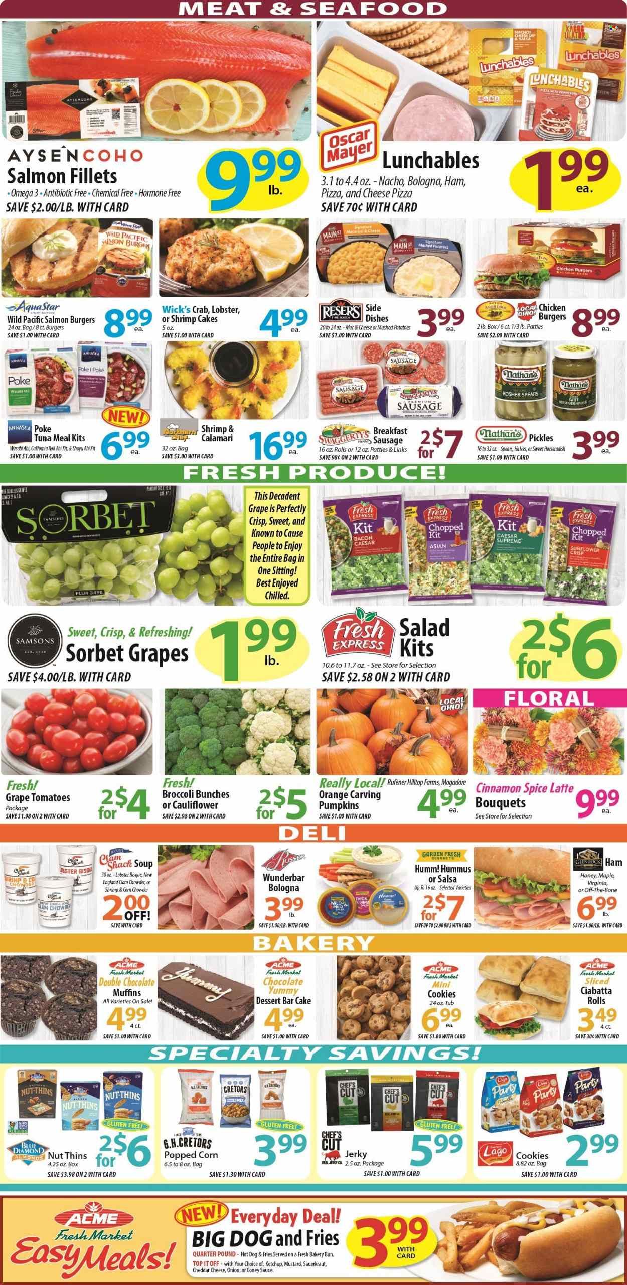 ACME Fresh Market (OH) Weekly Ad Flyer Specials September 29 to October 5, 2022