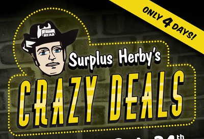 Surplus Herby's Flyer October 24 to 27