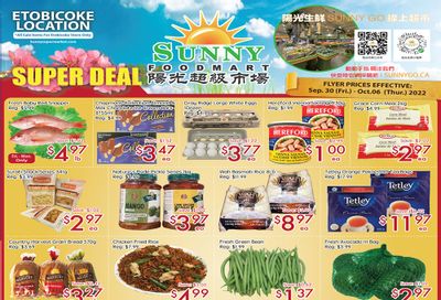 Sunny Foodmart (Etobicoke) Flyer September 30 to October 6