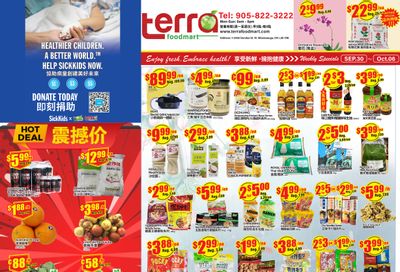 Terra Foodmart Flyer September 30 to October 6