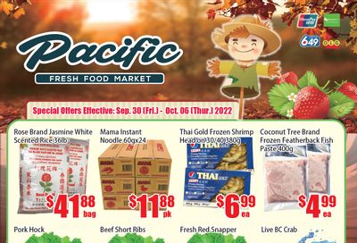 Pacific Fresh Food Market (North York) Flyer September 30 to October 6