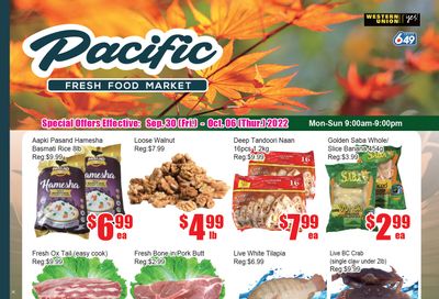 Pacific Fresh Food Market (Pickering) Flyer September 30 to October 6