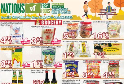 Nations Fresh Foods (Hamilton) Flyer September 30 to October 6