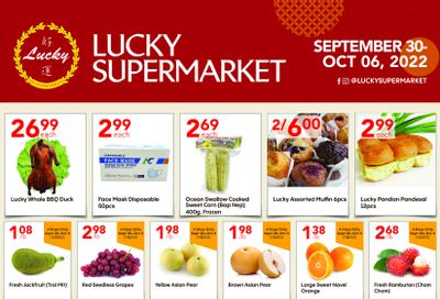 Lucky Supermarket (Surrey) Flyer September 30 to October 6