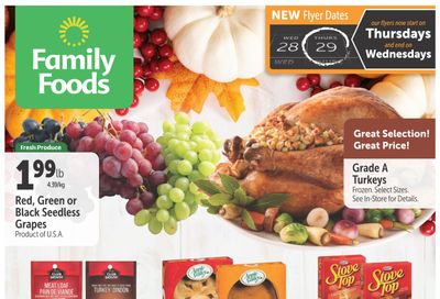 Family Foods Flyer September 30 to October 6