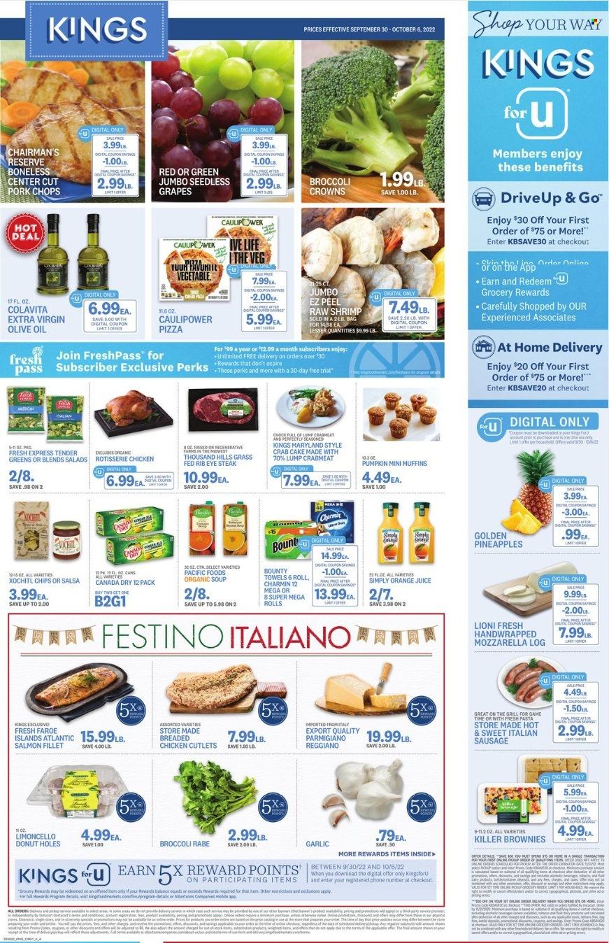 Kings Food Markets (CT, NJ, NY) Weekly Ad Flyer Specials September 30 to October 6, 2022