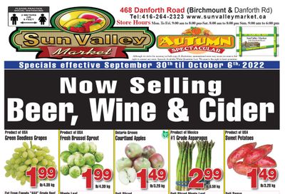 Sun Valley Market Flyer September 30 to October 6