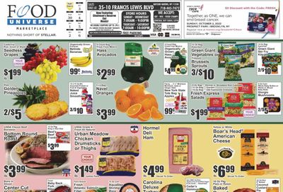 Food Universe (NY) Weekly Ad Flyer Specials September 30 to October 6, 2022