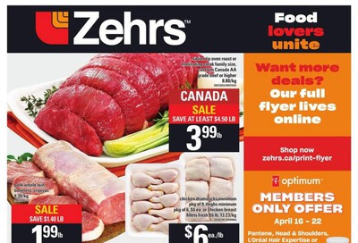 Zehrs Flyer April 16 to 22