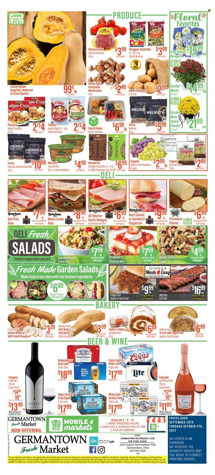 Germantown Fresh Market (OH) Weekly Ad Flyer Specials September 29 to October 5, 2022