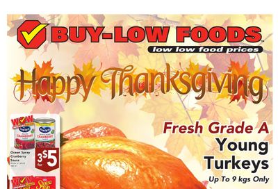 Buy-Low Foods Flyer October 2 to 8