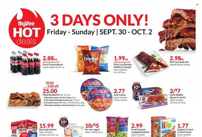 Hy-Vee (IA, IL, MN, MO, SD) Weekly Ad Flyer Specials September 30 to October 2, 2022